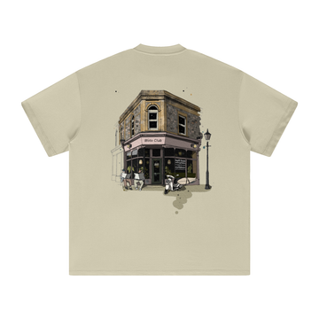 Coffee pit stop Heavyweight T-Shirt / Sand Colour / 305GSM