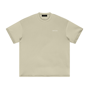 Coffee pit stop Heavyweight T-Shirt / Sand Colour / 305GSM
