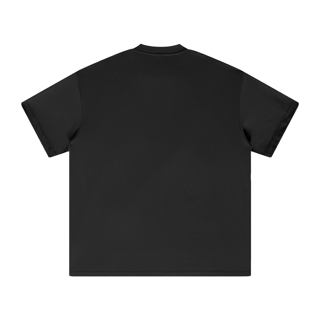 Basic Logo Heavyweight Earth Tone T-Shirt / Black / 305GSM.