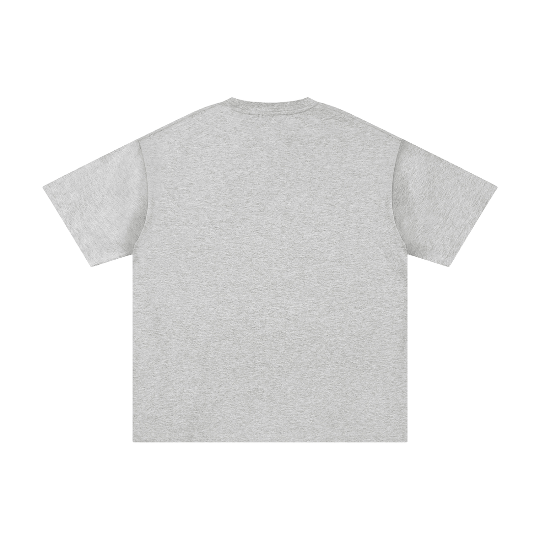 Moto Club Blank Tee / Flower Grey / 230GSM