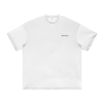 'Off The Beaten Track' Heavyweight Earth Tone T-Shirt / White / 305GSM.